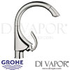 Grohe K4 Single-Lever Sink Mixer Spare Parts